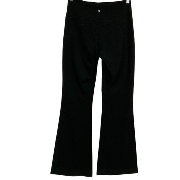 NWT Lululemon Groove Super-High-Rise Flared Pant *Nulu, size 12, Black LW5FG2S - Picture 7 of 16